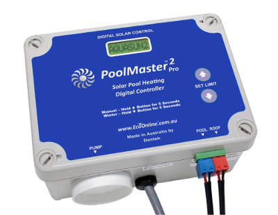 controller pool heating automatic solar
